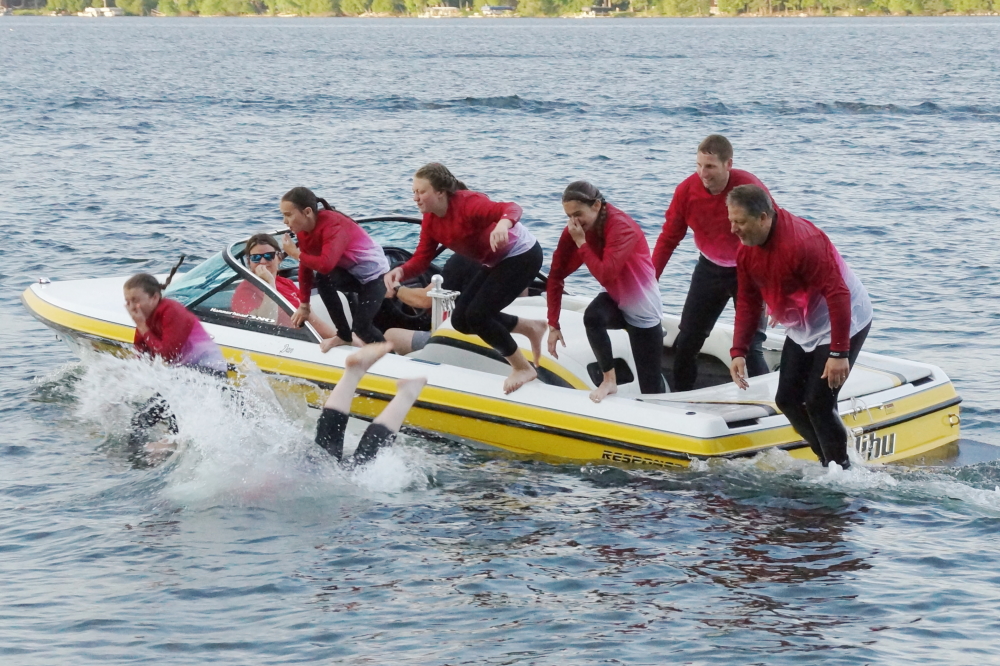 <center>The first show of the year had calm-ish water, 17 acts, and a smaller crowd. Thanks to everyone for a great effort.</center>