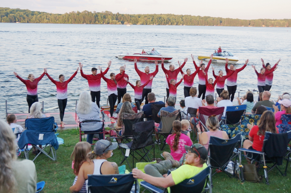 <center>The Third last show of 2021 had plenty of good acts, a few great falls, and team pictures.<br>The crowd was pretty good , too.</center>