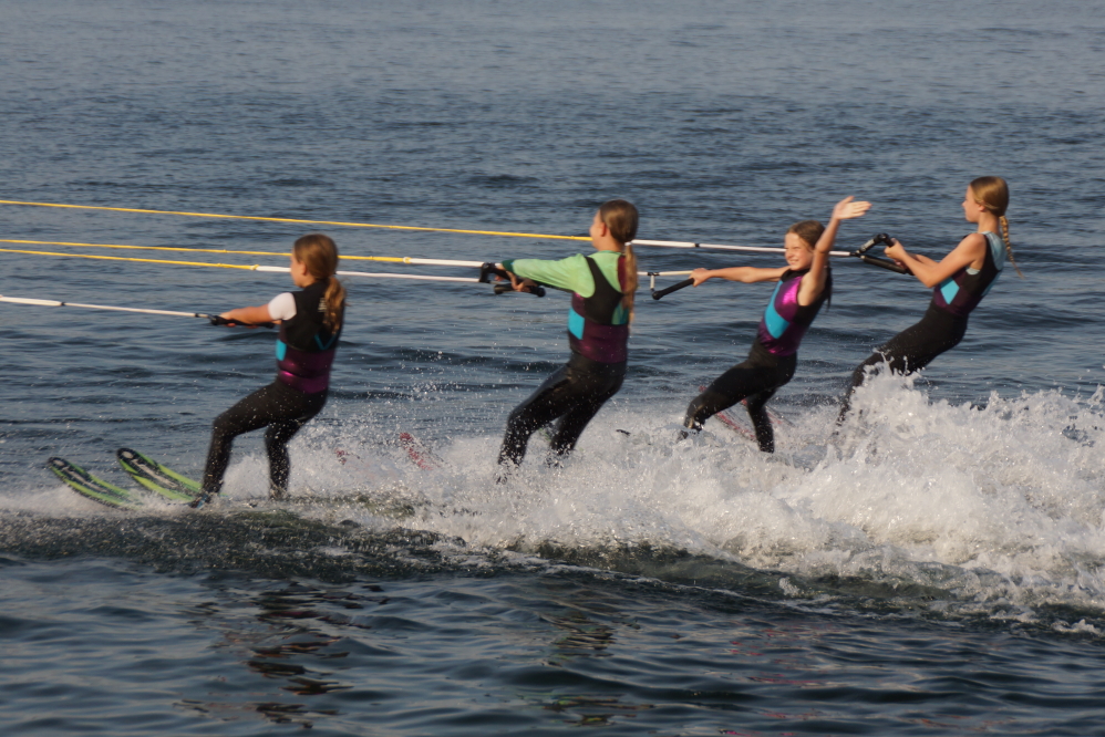 <center>Pre-Show, Act IV  Junior Slalom.</center>
