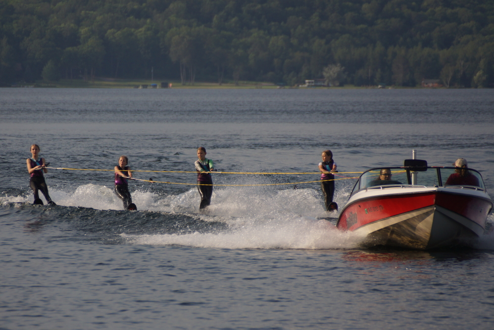 <center>Pre-Show, Act IV  Junior Slalom.</center>