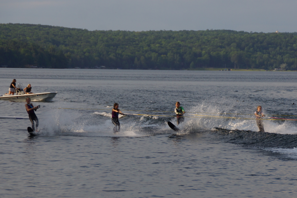 <center>Pre-Show, Act IV  Junior Slalom.</center>