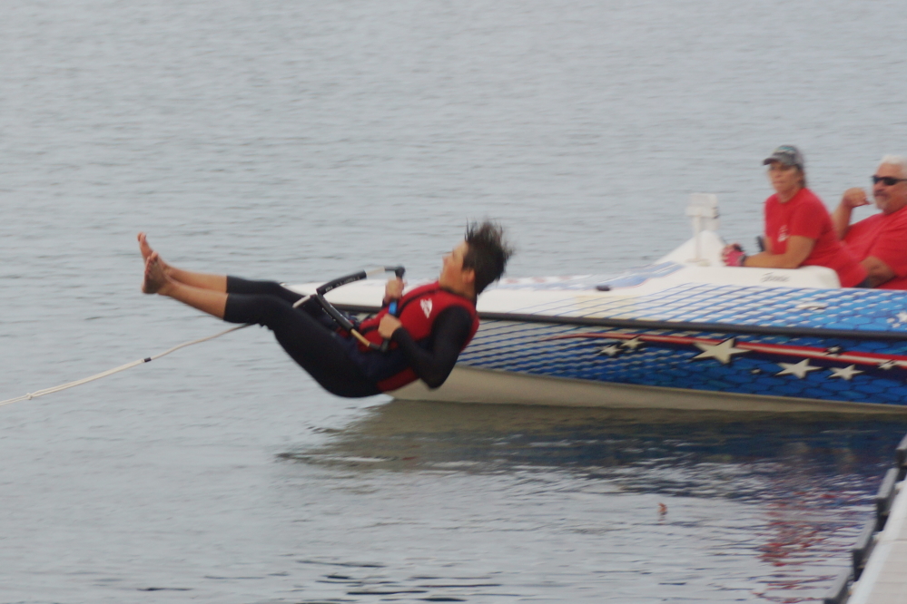 <center>Act IX,  Flying Barefoot Start.</center>